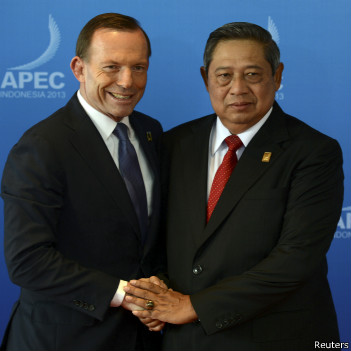 نخست وزير استراليا و رئيس جمهوري اندونزي