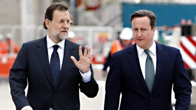 نخست وزيران انگليس و اسپانيا