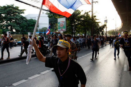 اعتراضات مردمي در بانکوک