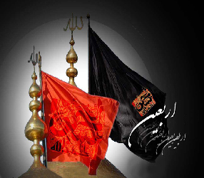 برپایی مراسم اربعین در صحن حضرت عبدالعظیم