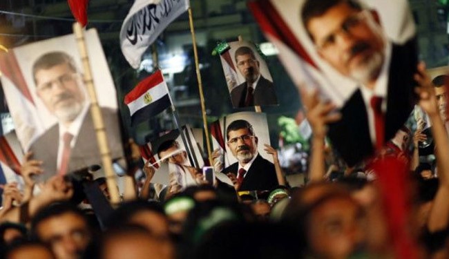 حاميان محمد مرسي، رييس جمهو بركنار شده مصر