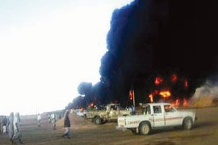 انفجار خط لوله نفت در يمن