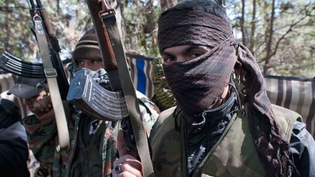 Militants in Syria