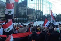 اجتماع طرفداران دولت سوريه در سوئيس