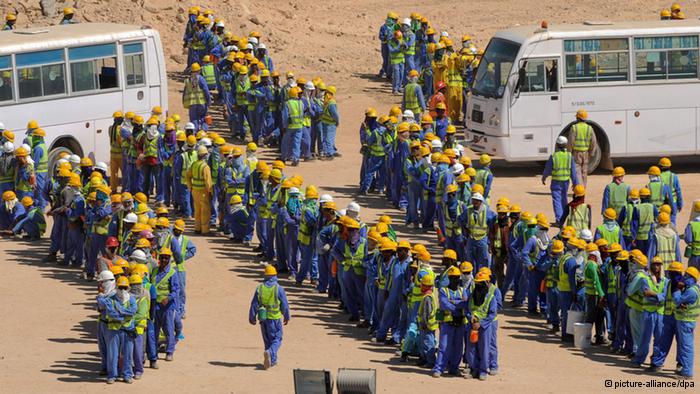 کارگران خارجي در قطر