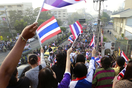 تظاهرات تايلند