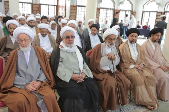 تجمع علماي بحرين در اعتراض به انحلال شوراي اسلامي علما