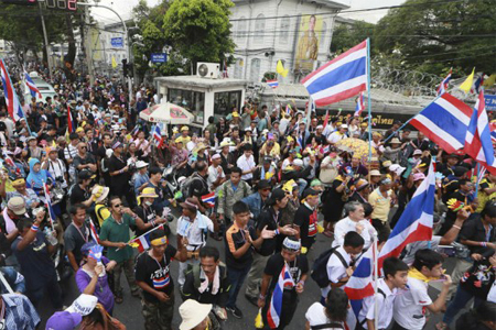 اعتراضات تايلند