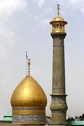 آیین سالروز میلاد حضرت عبدالعظیم حسنی برگزار شد