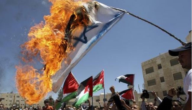 تظاهرات ضد صهيونيستي در اردن