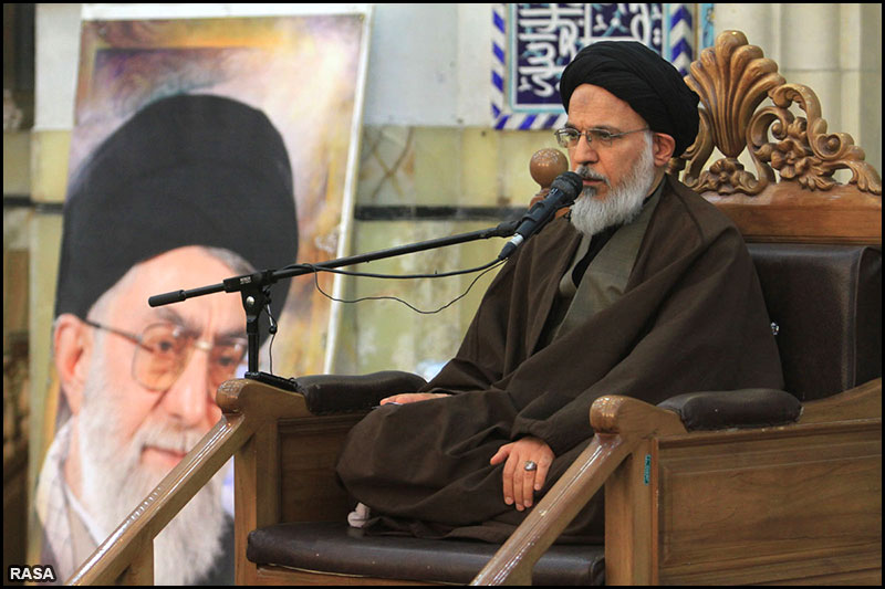 مراسم بزرگداشت طلبه شهيد علي خليلي در مسجد اعظم قم