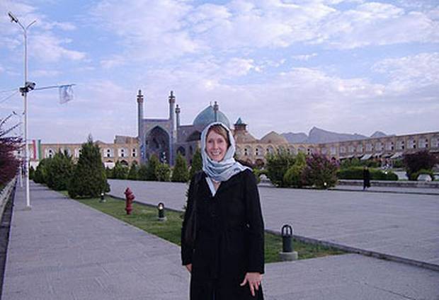 Tourists in Iran