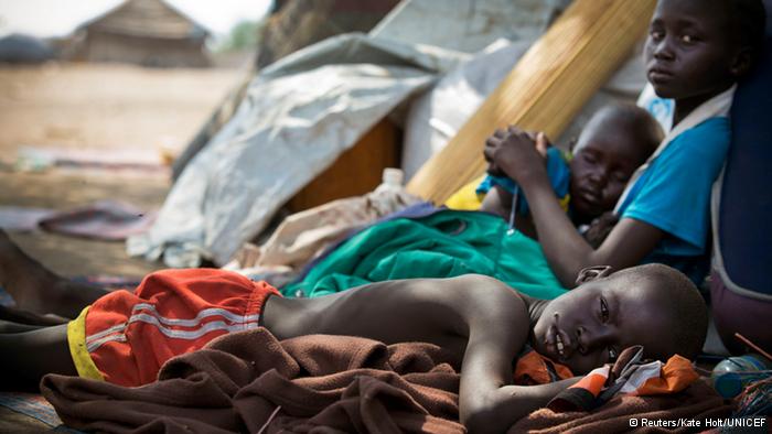 مردم گرسنه سودان جنوبي