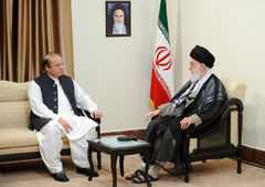 رہبر معظم و نواز شريف