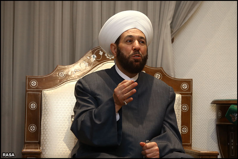 ديدار هيأت پارلماني ايران با مفتي اعظم سوريه