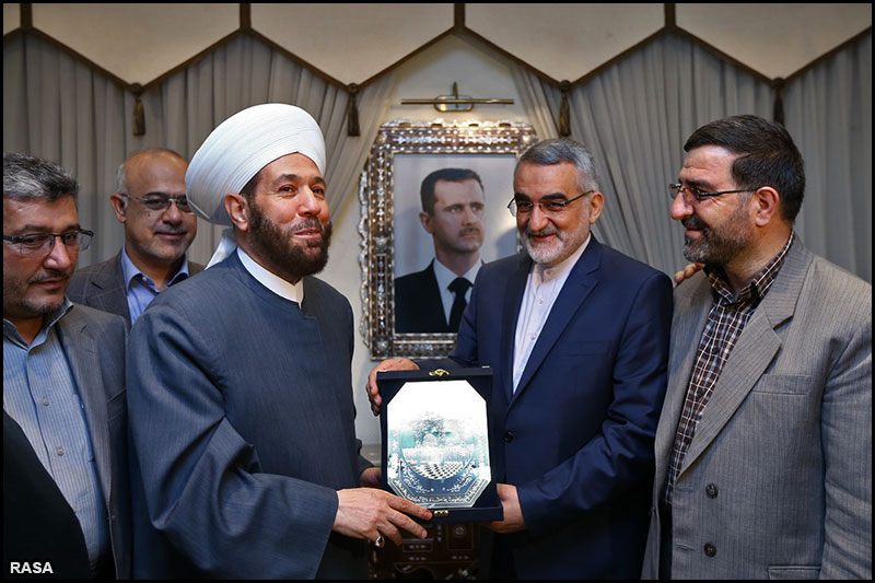 ديدار هيأت پارلماني ايران با مفتي اعظم سوريه