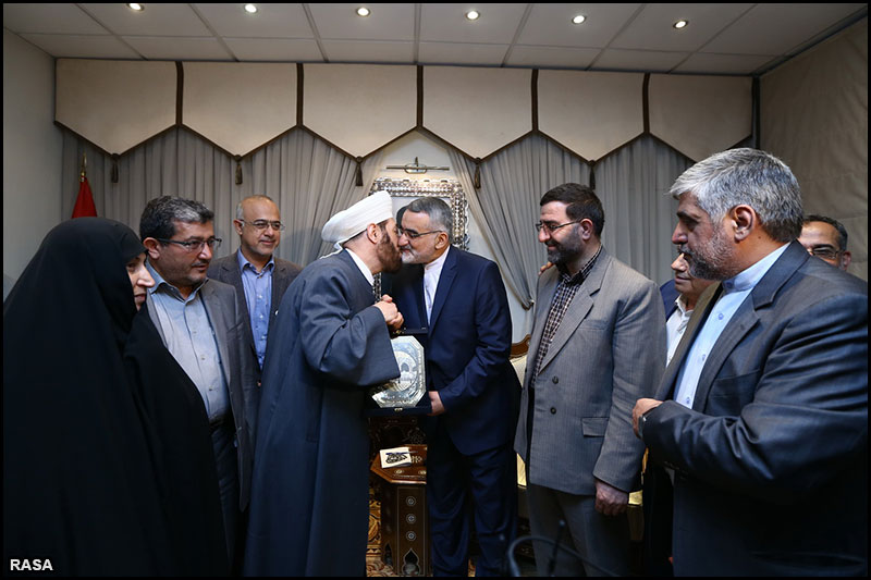 ديدار هيأت پارلماني ايران با مفتي اعظم سوريه