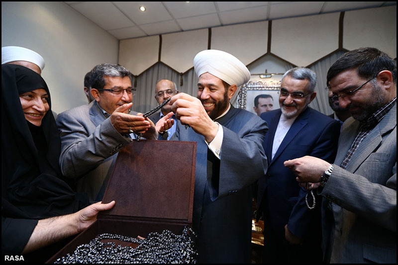 ديدار هيأت پارلماني ايران با مفتي اعظم سوريه
