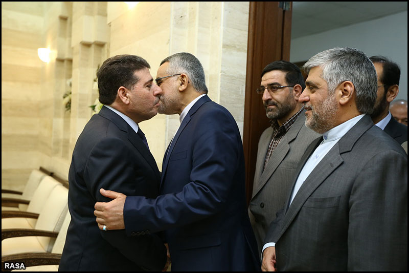 ديدار هيأت پارلماني ايران در با نخست وزير سوريه