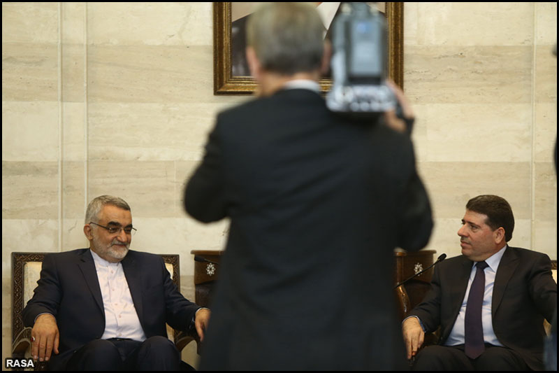 ديدار هيأت پارلماني ايران در با نخست وزير سوريه