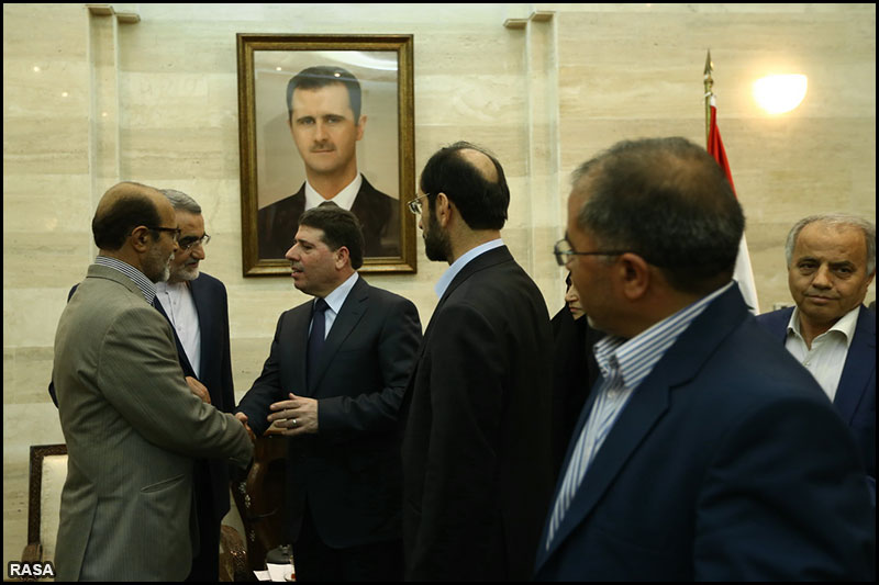 ديدار هيأت پارلماني ايران در با نخست وزير سوريه
