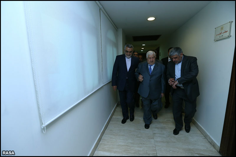 ديدار هيأت پارلماني ايران با وزير امور خارجه سوريه