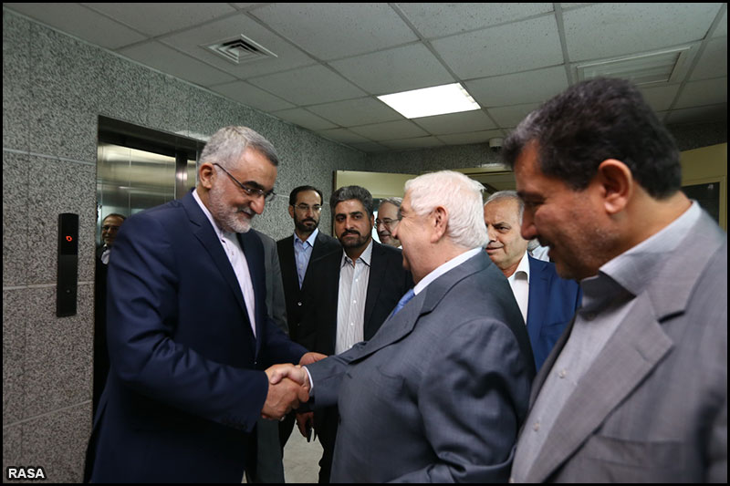 ديدار هيأت پارلماني ايران با وزير امور خارجه سوريه