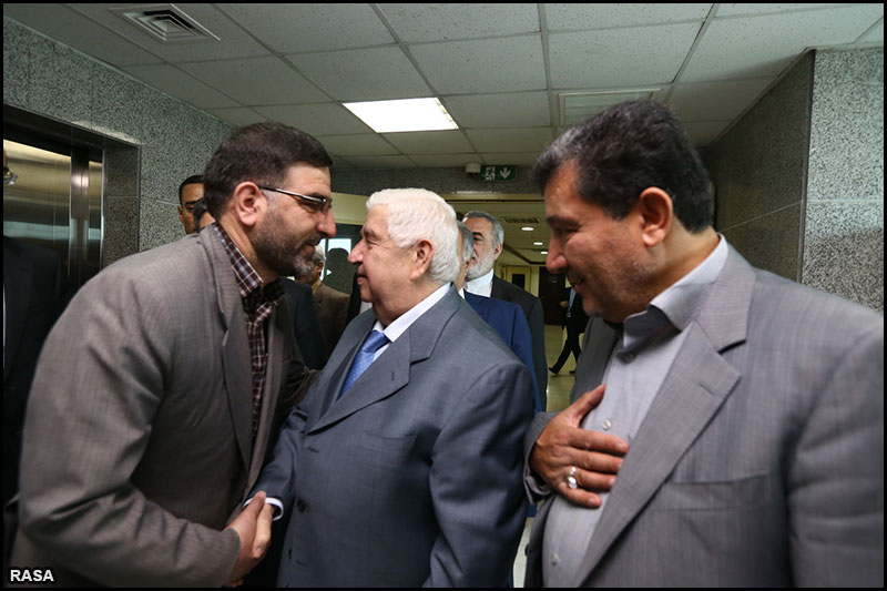 ديدار هيأت پارلماني ايران با وزير امور خارجه سوريه