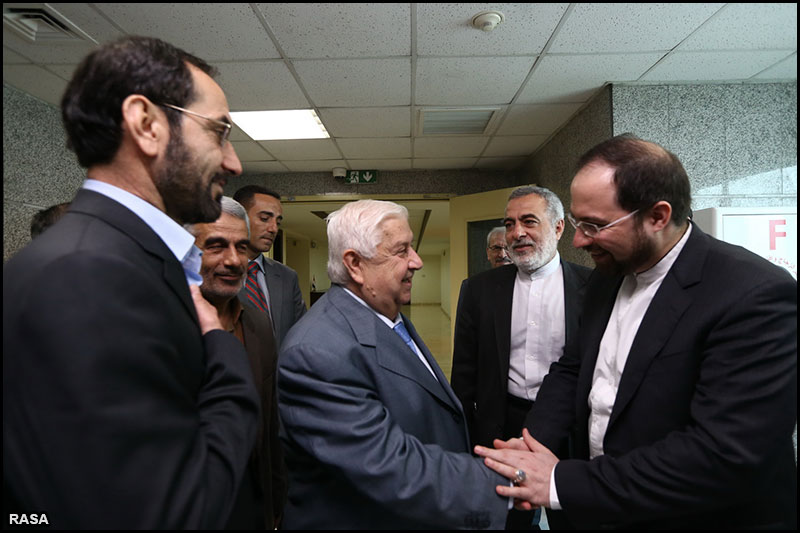 ديدار هيأت پارلماني ايران با وزير امور خارجه سوريه