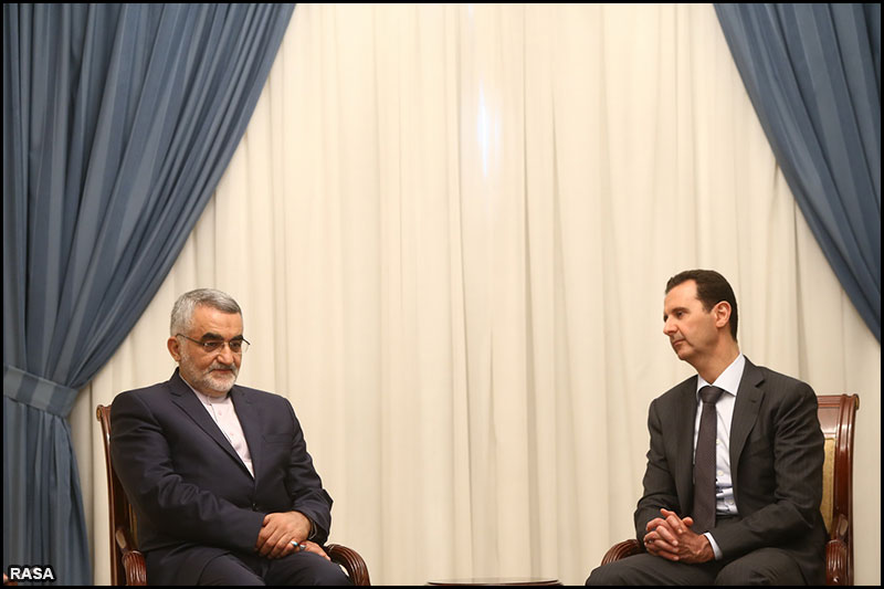 ديدار هيأت پارلماني ايران با بشار اسد رييس جمهور سوريه