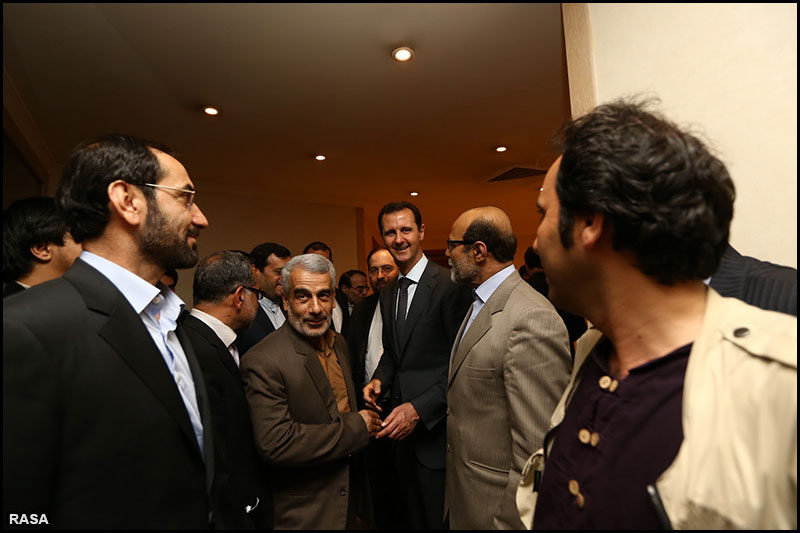 ديدار هيأت پارلماني ايران با بشار اسد رييس جمهور سوريه