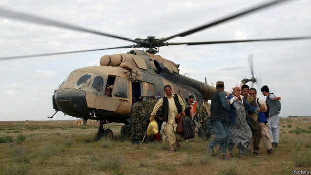 امدادرساني به سيل زدگان افغانستان