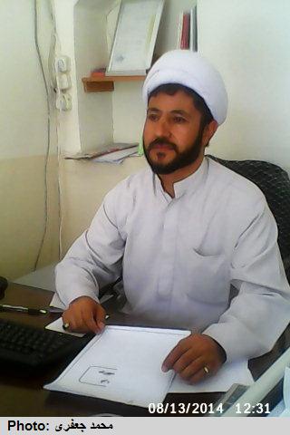 نور محمد زارعي مدير داخلي مدرسه علميه معصوميه بيرجند