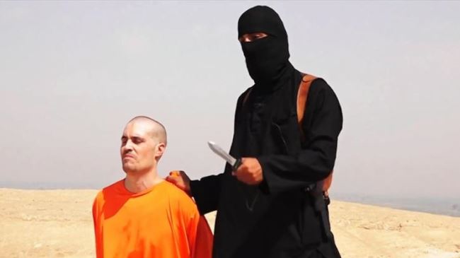 تروريست داعش در حال اعدام خبرنگار آمريکايي