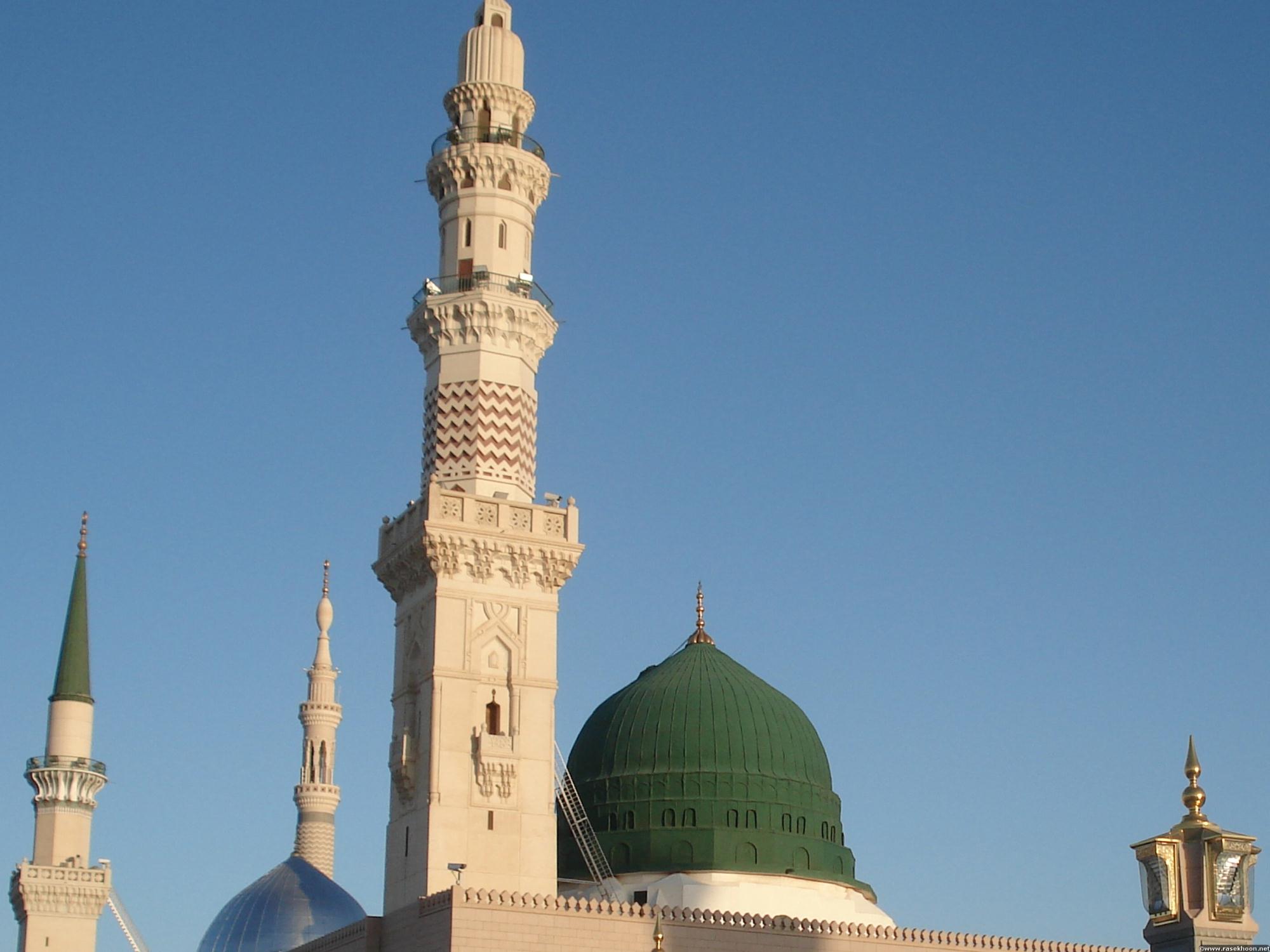 گنبد خضرا، مسجد النبي