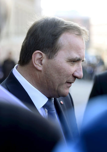 Swedish Prime Minister Stefan Loefven