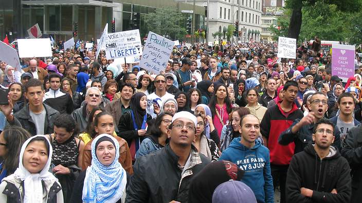 Quebec Protest