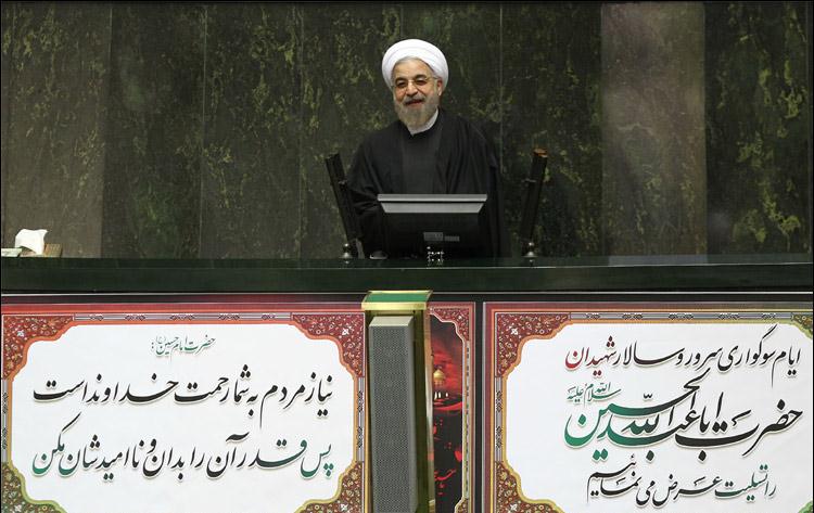 سخنراني روحاني در مجلس