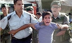 بازداشت کودکان در فلسطين
