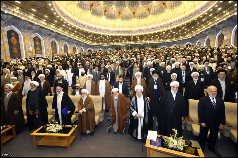 افتتاحيه کنگره جهاني جريان هاي افراطي و تکفيري ها از ديدگاه علماي اسلام در قم