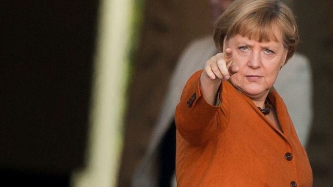 German Chancellor Angela Merkel