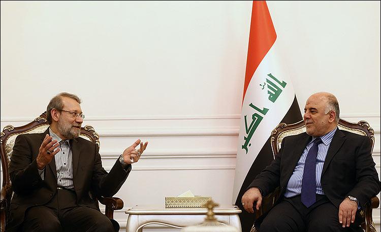 ديدار دکتر لاريجاني با نخست وزير عراق