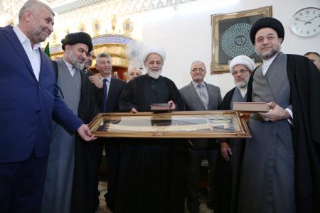 توديع و معارفه رييس اوقاف شيعه عراق
