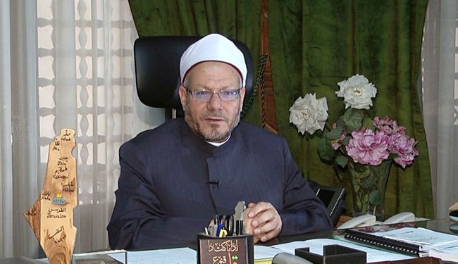 مفتي جمهوريه مصر الدکتور شوقي علام