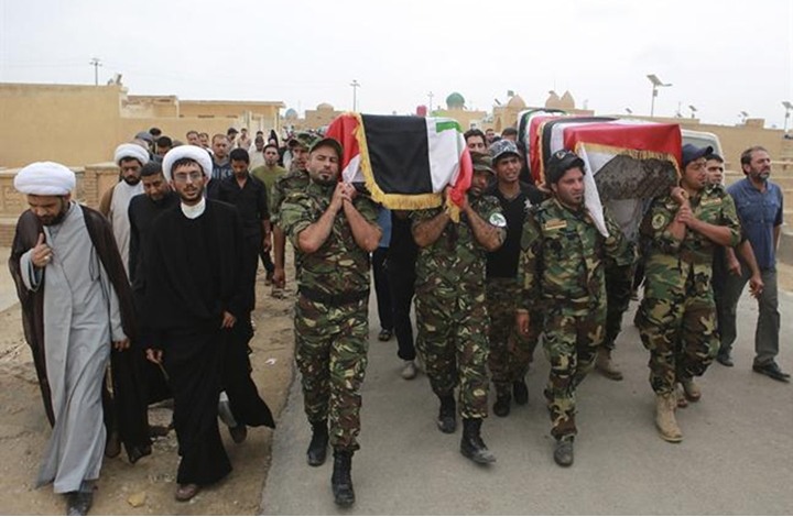 Body of two Najaf Seminary students martyred in battle against ISIS
