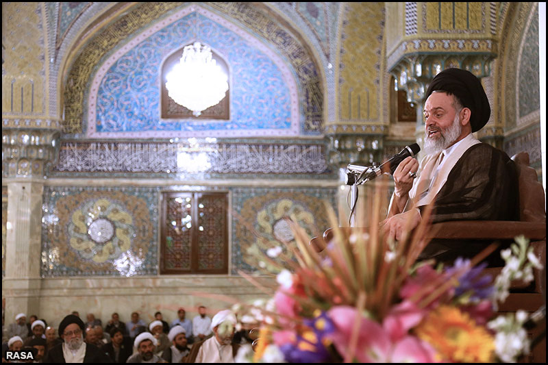 مراسم افتتاح مسجد بزرگ امام حسن عسکري(ع)