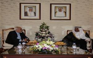 ديدار ظريف با وزير امور خارجه کويت