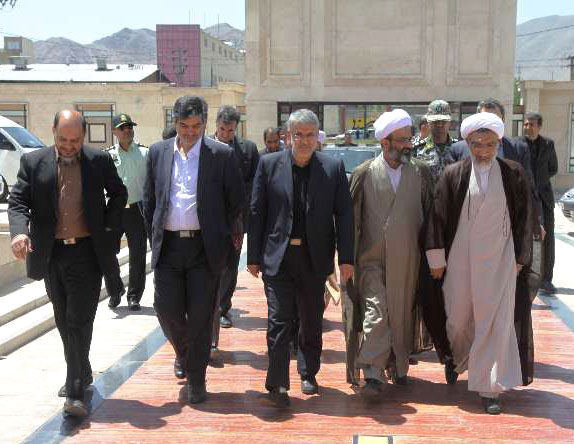 استقبال مسؤلين استان مرکزي از وزير دادگستري