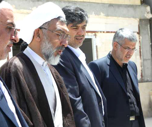 بازديد حجت الاسلام پورمحمدي وزير دادگستري از حوزه علميه خاتم الانبياء اراک