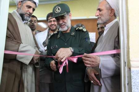 آيين افتتاح پايگاه مقاومت بسيج شهيد اکبر زاده اداره کل تبليغات اسلامي استان مرکزي